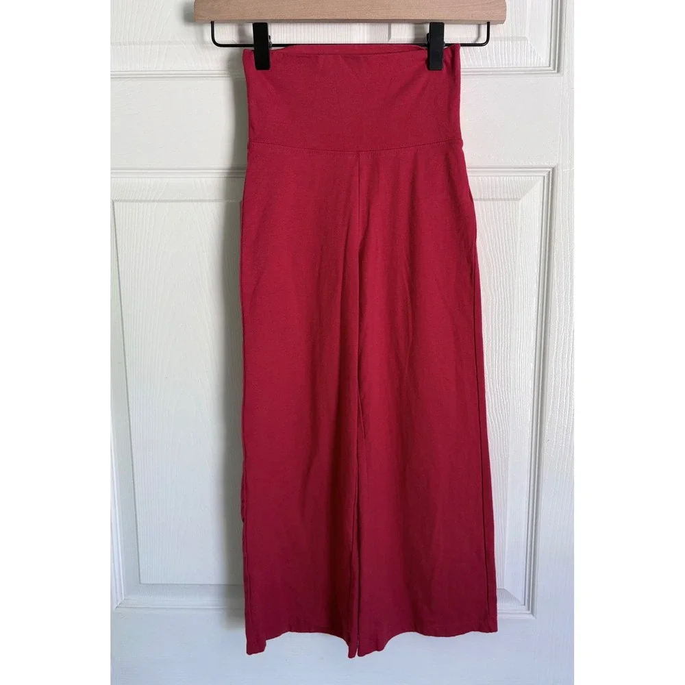 Gap Kids Pants Bundle Size S Purple Cargo and Red Wide Leg Jersey